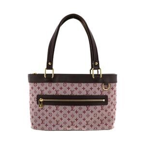LOUIS VUITTON Lucille Cherry Bag Shoulder Monogram Pink